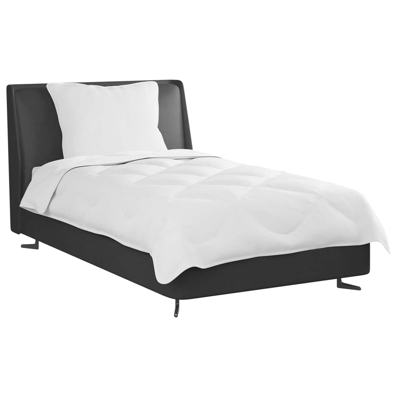 Afbeelding laden in galerijviewer, Vidaxl dekbed set met kussen 2 pcs wit microvezel
