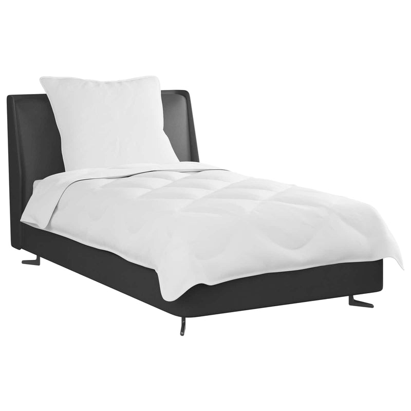 Afbeelding laden in galerijviewer, Vidaxl dekbed set met kussen 2 pcs wit microvezel
