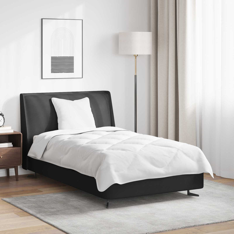 Afbeelding laden in galerijviewer, Vidaxl dekbed set met kussen 2 pcs wit microvezel
