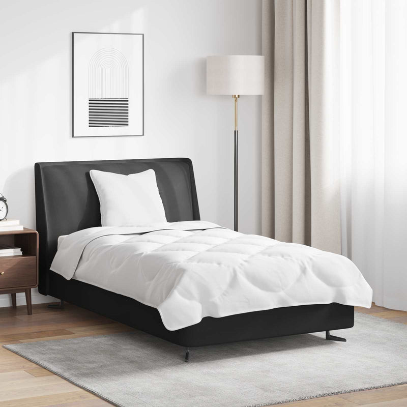 Afbeelding laden in galerijviewer, Vidaxl dekbed set met kussen 2 pcs wit microfibre
