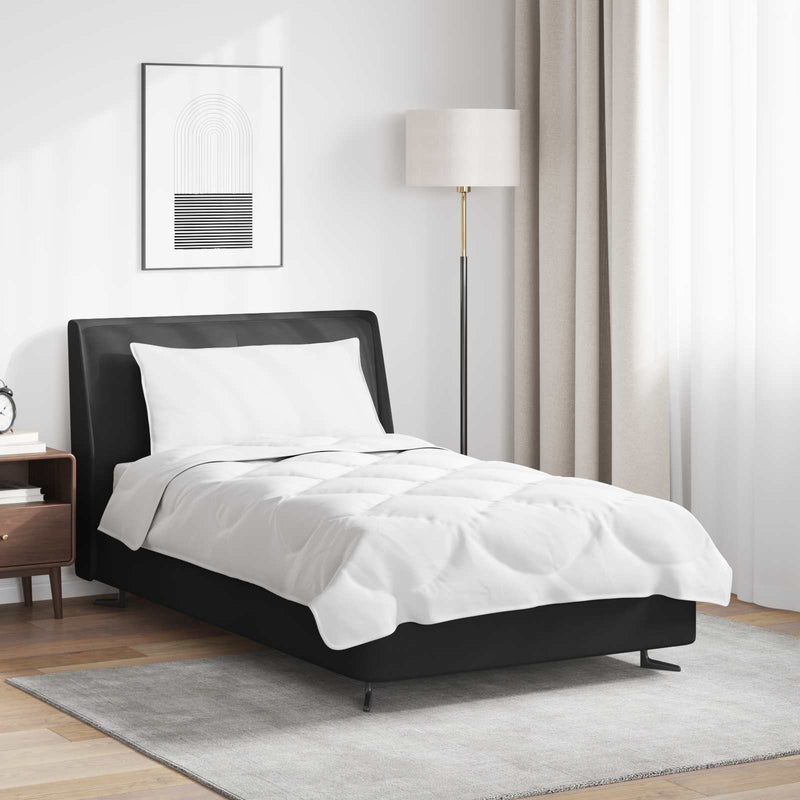 Afbeelding laden in galerijviewer, Vidaxl dekbed set met kussen 2 pcs wit microfibre
