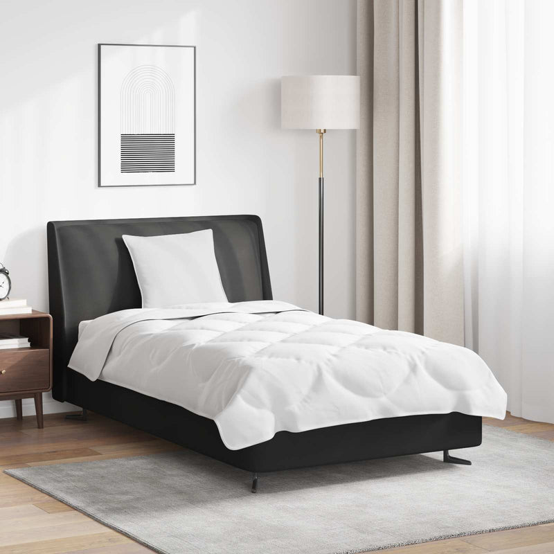 Afbeelding laden in galerijviewer, Vidaxl dekbed set met kussen 2 pcs wit microfibre
