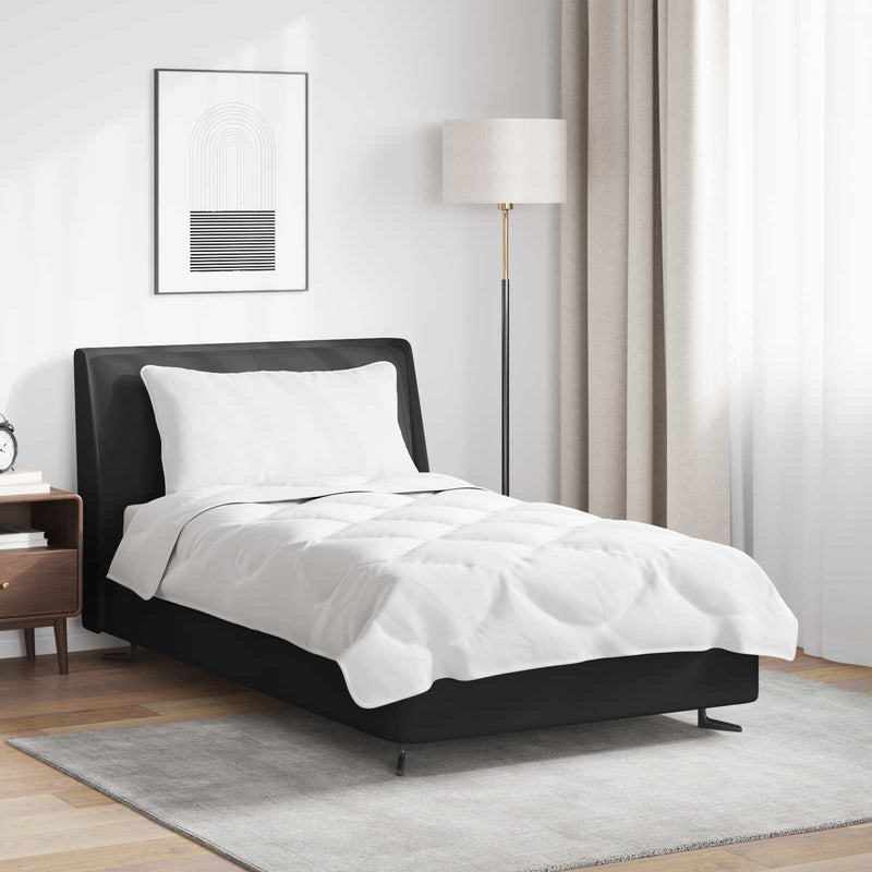 Afbeelding laden in galerijviewer, Vidaxl dekbed set met kussen 2 pcs wit microfibre
