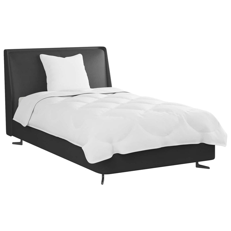 Afbeelding laden in galerijviewer, Vidaxl dekbed set met kussen 2 pcs wit microfibre
