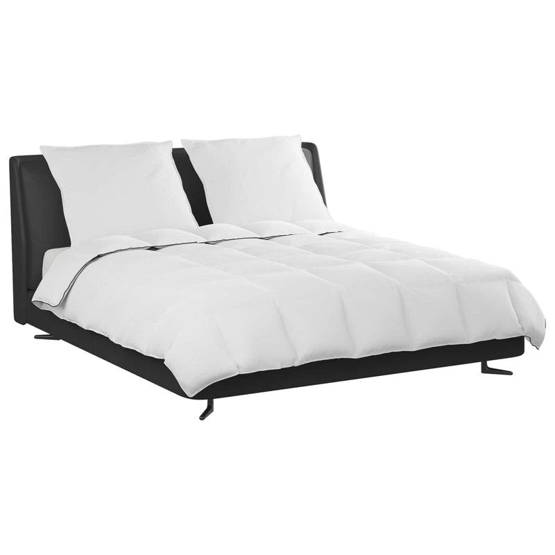 Afbeelding laden in galerijviewer, Vidaxl winter dekbed met kussen 3 pcs wit donsveertjes
