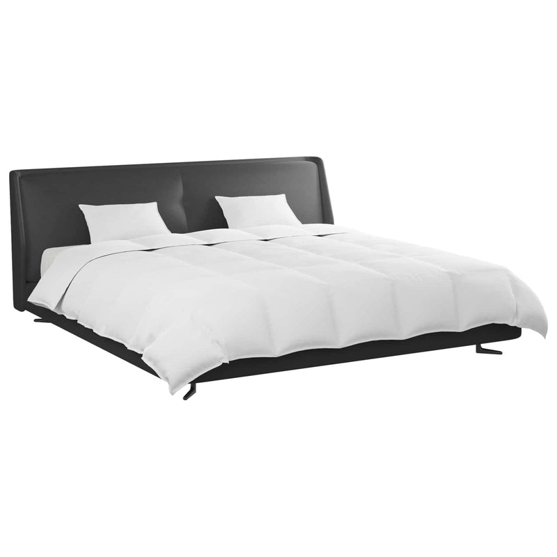 Afbeelding laden in galerijviewer, Vidaxl dekbed set met kussen 3 pcs wit donsveertjes
