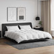 Vidaxl dekbed set met kussen 3 pcs wit donsveertjes