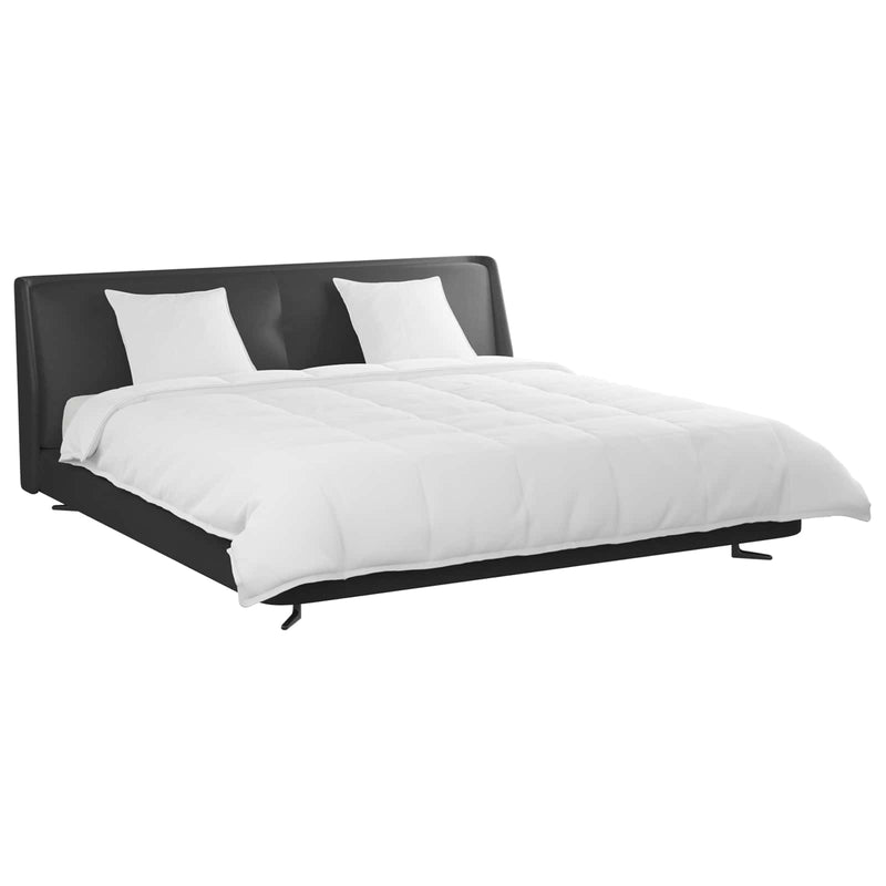 Afbeelding laden in galerijviewer, Vidaxl dekbed set met kussen 3 pcs wit donsveertjes
