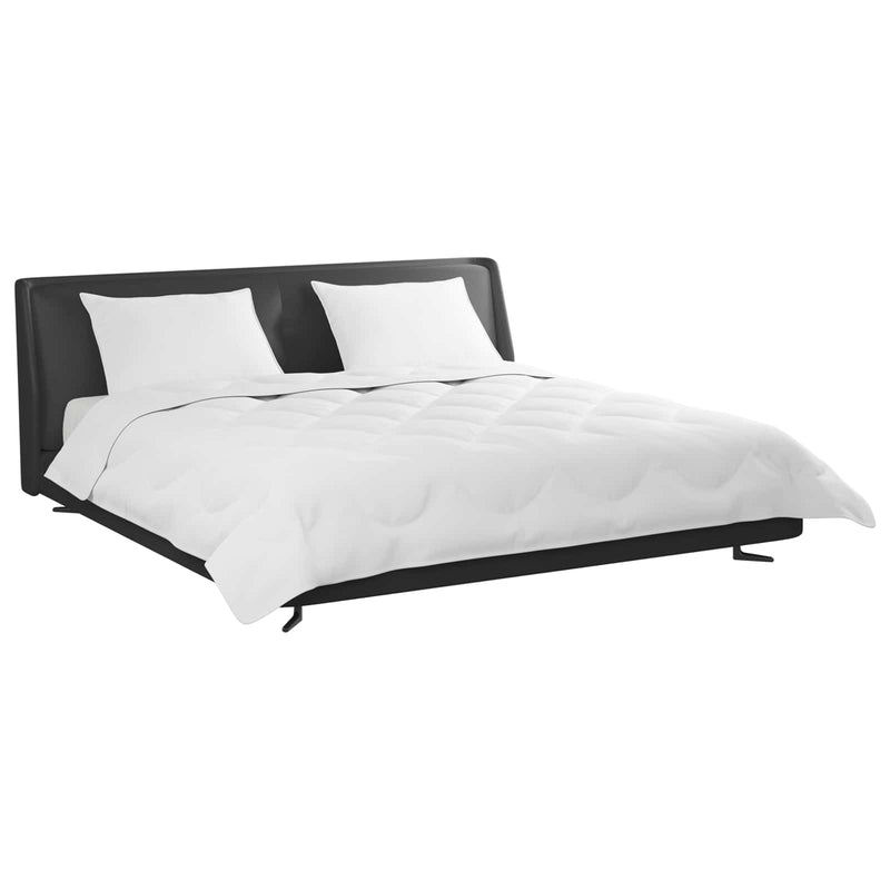 Afbeelding laden in galerijviewer, Vidaxl dekbed met kussen 3 pcs wit microfibre
