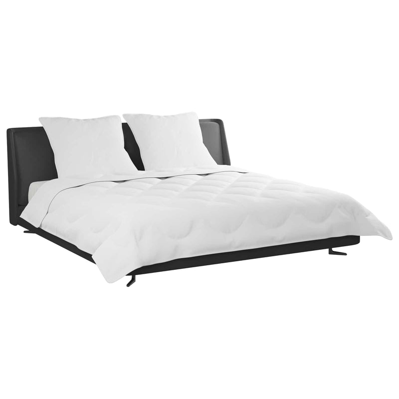 Afbeelding laden in galerijviewer, Vidaxl dekbed met kussen 3 pcs wit microfibre
