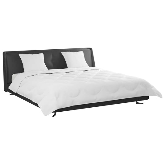 Vidaxl dekbed met kussen 3 pcs wit microfibre
