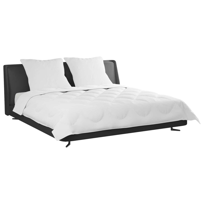 Afbeelding laden in galerijviewer, Vidaxl dekbed met kussen 3 pcs wit microfibre
