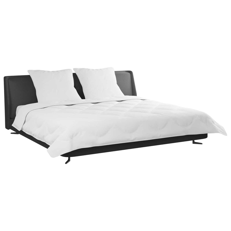Afbeelding laden in galerijviewer, Vidaxl winter dekbed met kussen 3 pcs wit microvezel
