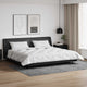 Vidaxl dekbed met kussens 3 pcs wit microfiber en dons feather