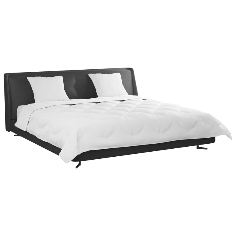 Afbeelding laden in galerijviewer, Vidaxl dekbed set met kussen 3 pcs wit microfiber en dons feather
