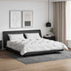 Vidaxl dekbed met kussen 3 st wit microfibre