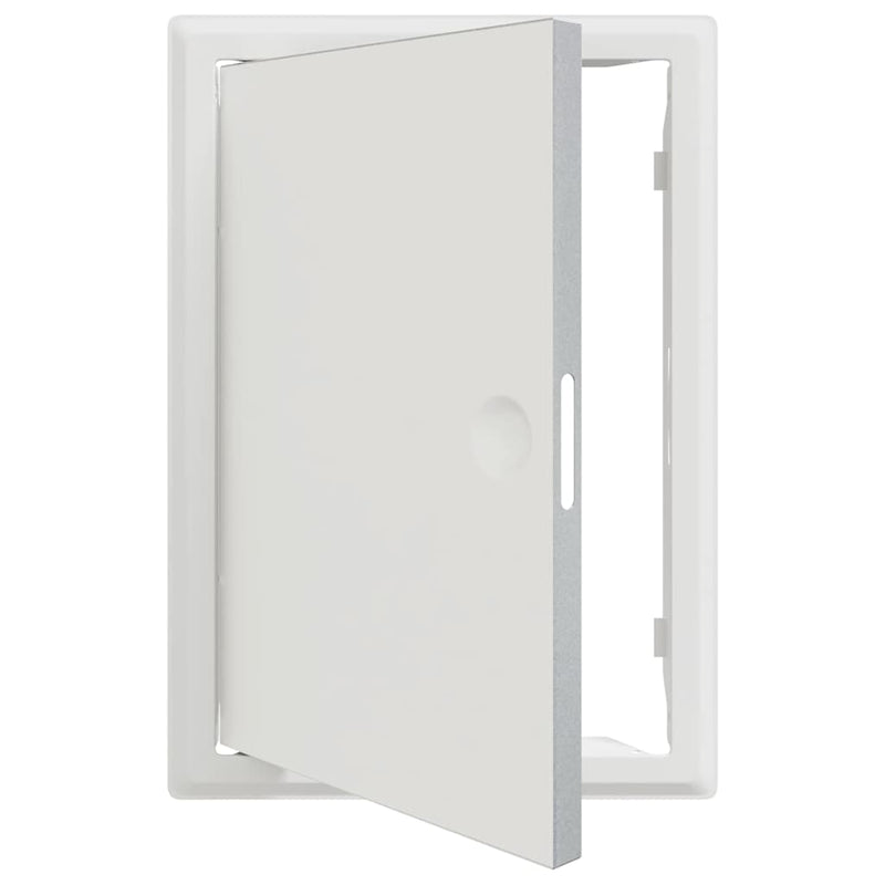Afbeelding laden in galerijviewer, Vidaxl toegangs paneel wit 63 x 33 x 3 cm staal

