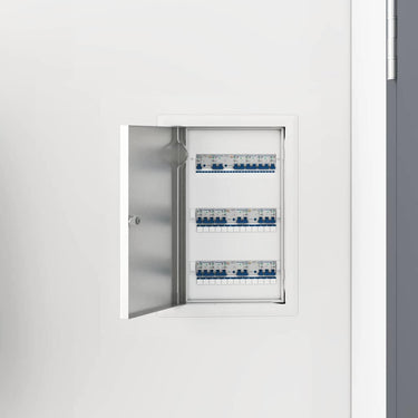Vidaxl toegangs paneel wit 33 x 23 x 3 cm staal