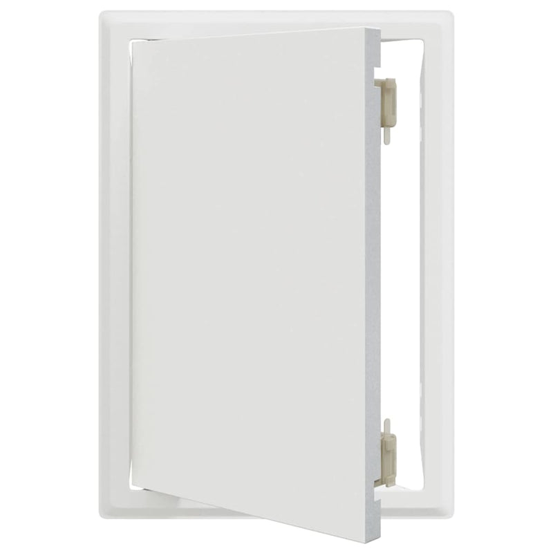Afbeelding laden in galerijviewer, Vidaxl toegangs paneel wit 33 x 23 x 3 cm staal
