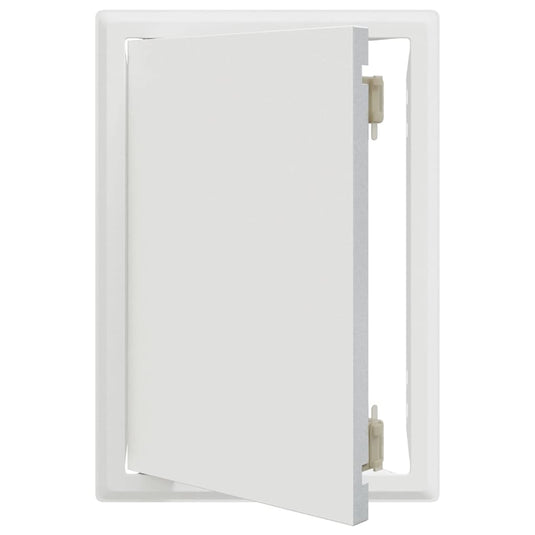 Vidaxl toegangs paneel wit 33 x 23 x 3 cm staal