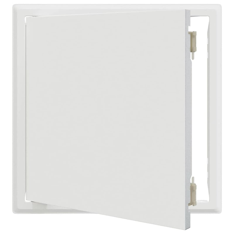 Afbeelding laden in galerijviewer, Vidaxl toegangs paneel wit 43.5 x 33 x 3 cm staal
