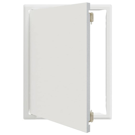 Vidaxl toegangs paneel wit 43.5 x 33 x 3 cm staal