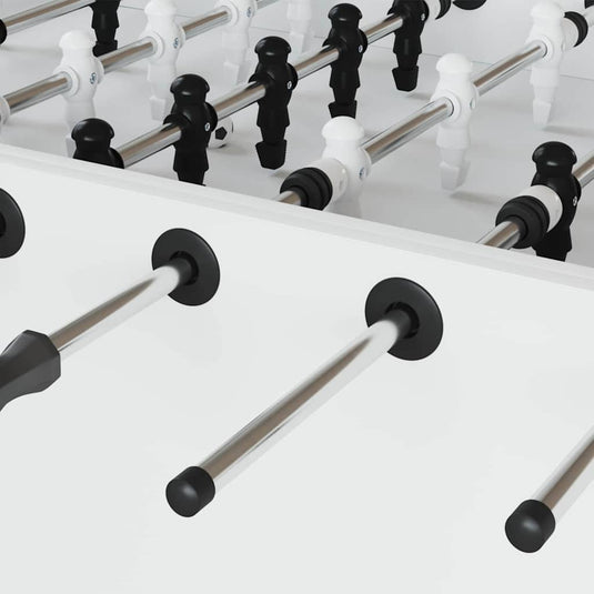 Vidaxl voetbal tafel lagertjes 10 pcs zwart 3 x 3 x 2,1 cm kunststof
