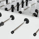 Vidaxl voetbal tafel lagertjes 10 pcs zwart 3 x 3 x 2,1 cm kunststof