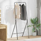 Vidaxl kledingrek zwart 60 x 53 x 155 cm staal