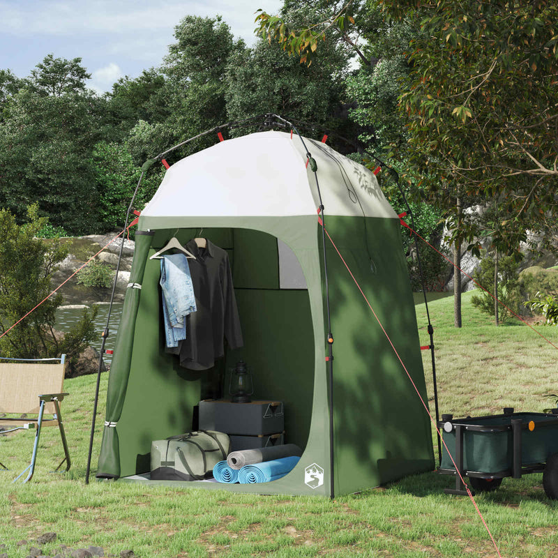 Afbeelding laden in galerijviewer, Vidaxl instant tent 2-person quick-release 2-persoons groen
