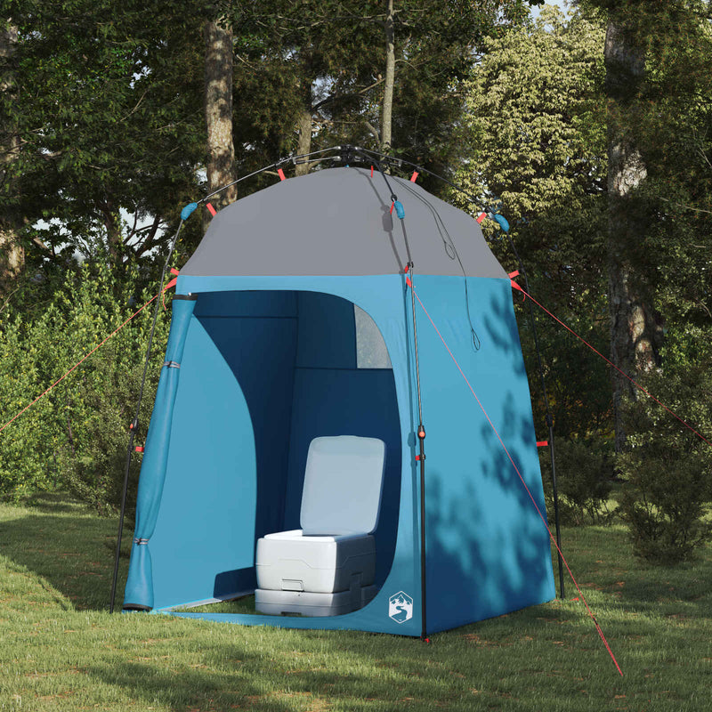 Afbeelding laden in galerijviewer, Vidaxl instant tent 2-person quick-release 2-persoons blauw
