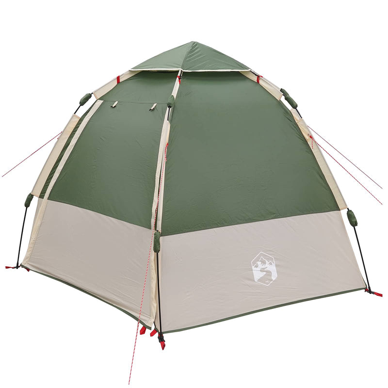 Afbeelding laden in galerijviewer, Vidaxl instant tent met regenhoes voor 4 personen met snelle release
