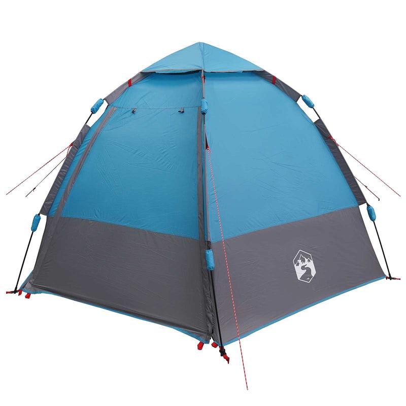 Afbeelding laden in galerijviewer, Vidaxl instant tent met regenhoes voor 4 personen met snelle release
