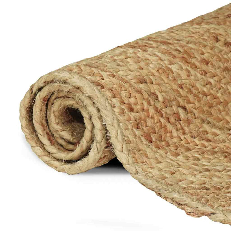 Afbeelding laden in galerijviewer, Vidaxl vloerkleden naturel 80 x 200 cm jute

