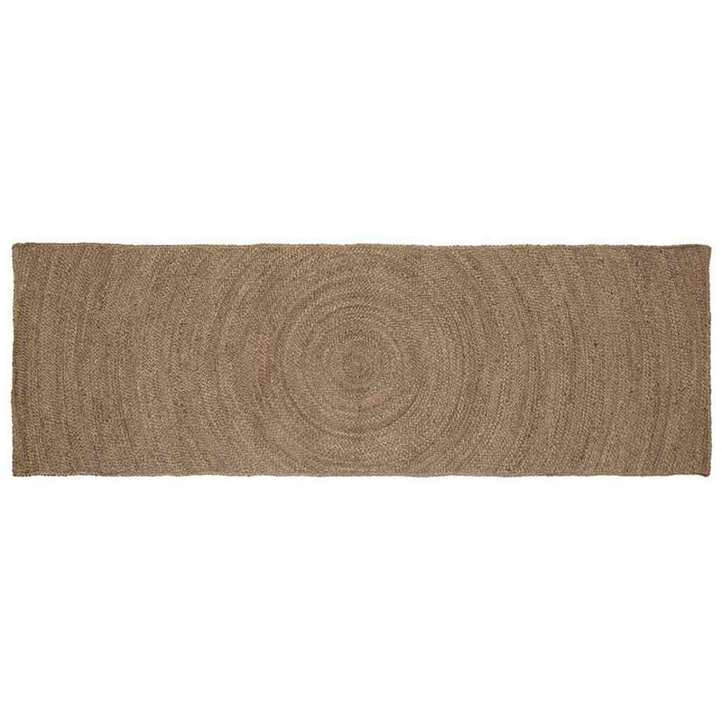 Afbeelding laden in galerijviewer, Vidaxl vloerkleden grijs 80 x 200 cm jute
