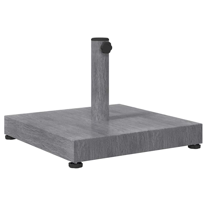 Afbeelding laden in galerijviewer, Vidaxl parasolvoet donkergrijze houtlook 45 x 45 x 31,5 cm
