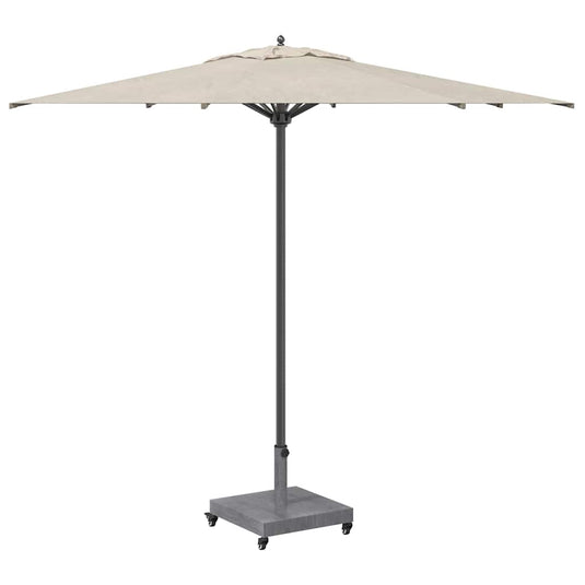 Vidaxl parasolvoet donkergrijze houtlook 45 x 45 x 31,5 cm