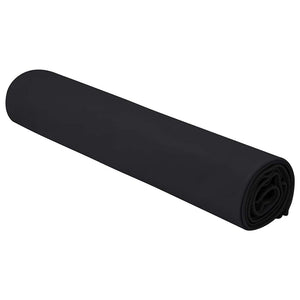 Vidaxl sporthanddoeken 2 st zwart 140 x 70 cm polyester en polyamide