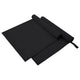 Vidaxl sporthanddoeken 2 st zwart 180 x 90 cm polyester en polyamide