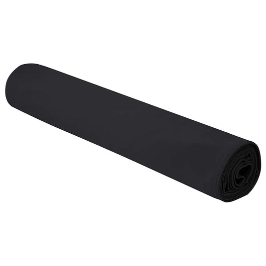Vidaxl sporthanddoeken 2 st zwart 200 x 100 cm polyester en polyamide