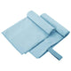Vidaxl sporthanddoeken 2 st blauw 50 x 30 cm polyester en polyamide