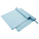 Vidaxl sporthanddoeken 2 pcs blauw 180 x 90 cm polyester en polyamide