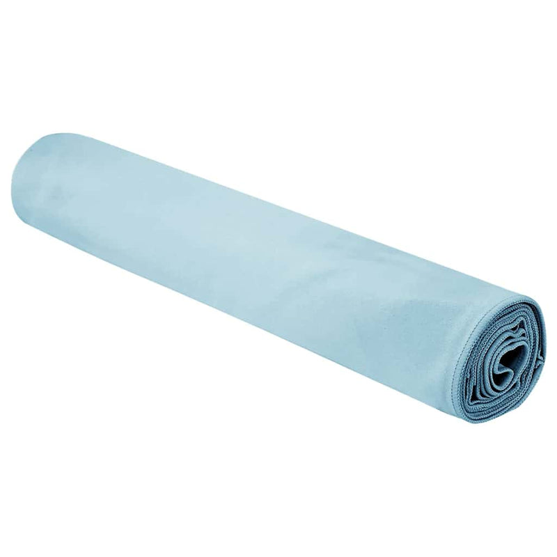 Afbeelding laden in galerijviewer, Vidaxl sporthanddoeken 2 pcs blauw 180 x 90 cm polyester en polyamide
