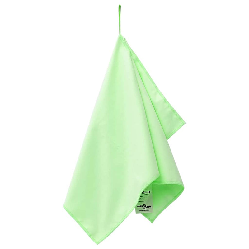 Afbeelding laden in galerijviewer, Vidaxl sporthanddoeken 2 st groen 50 x 30 cm polyester en polyamide
