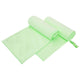 Vidaxl sporthanddoeken 2 st groen 200 x 100 cm polyester en polyamide