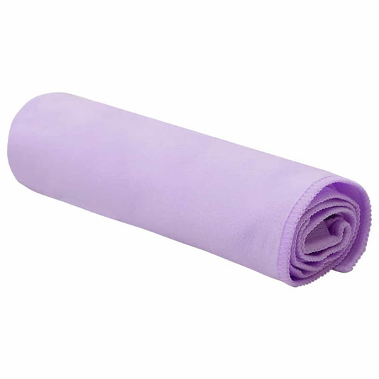 Vidaxl sporthanddoeken 2 st paars 50 x 30 cm polyester en polyamide