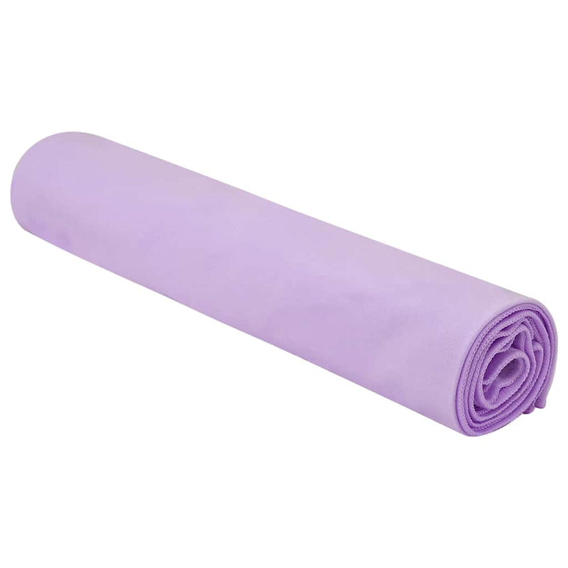 Afbeelding laden in galerijviewer, Vidaxl sporthanddoeken 2 st paars 140 x 70 cm polyester en polyamide
