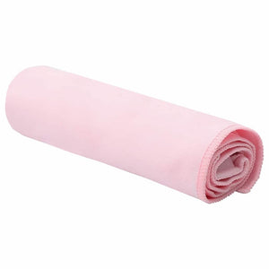 Vidaxl sporthanddoeken 2 st roze 50 x 30 cm polyester en polyamide