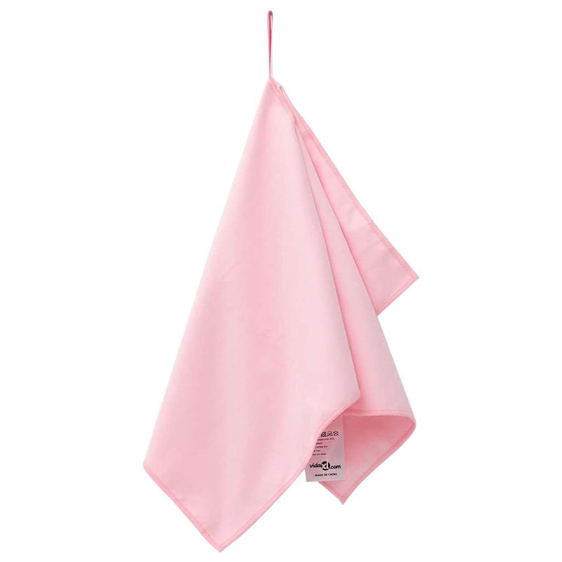 Afbeelding laden in galerijviewer, Vidaxl sporthanddoeken 2 st roze 50 x 30 cm polyester en polyamide
