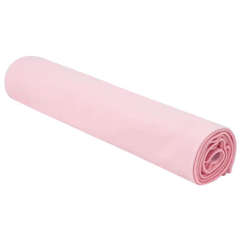 Afbeelding laden in galerijviewer, Vidaxl sporthanddoeken 2 pcs roze 140 x 70 cm polyester en polyamide
